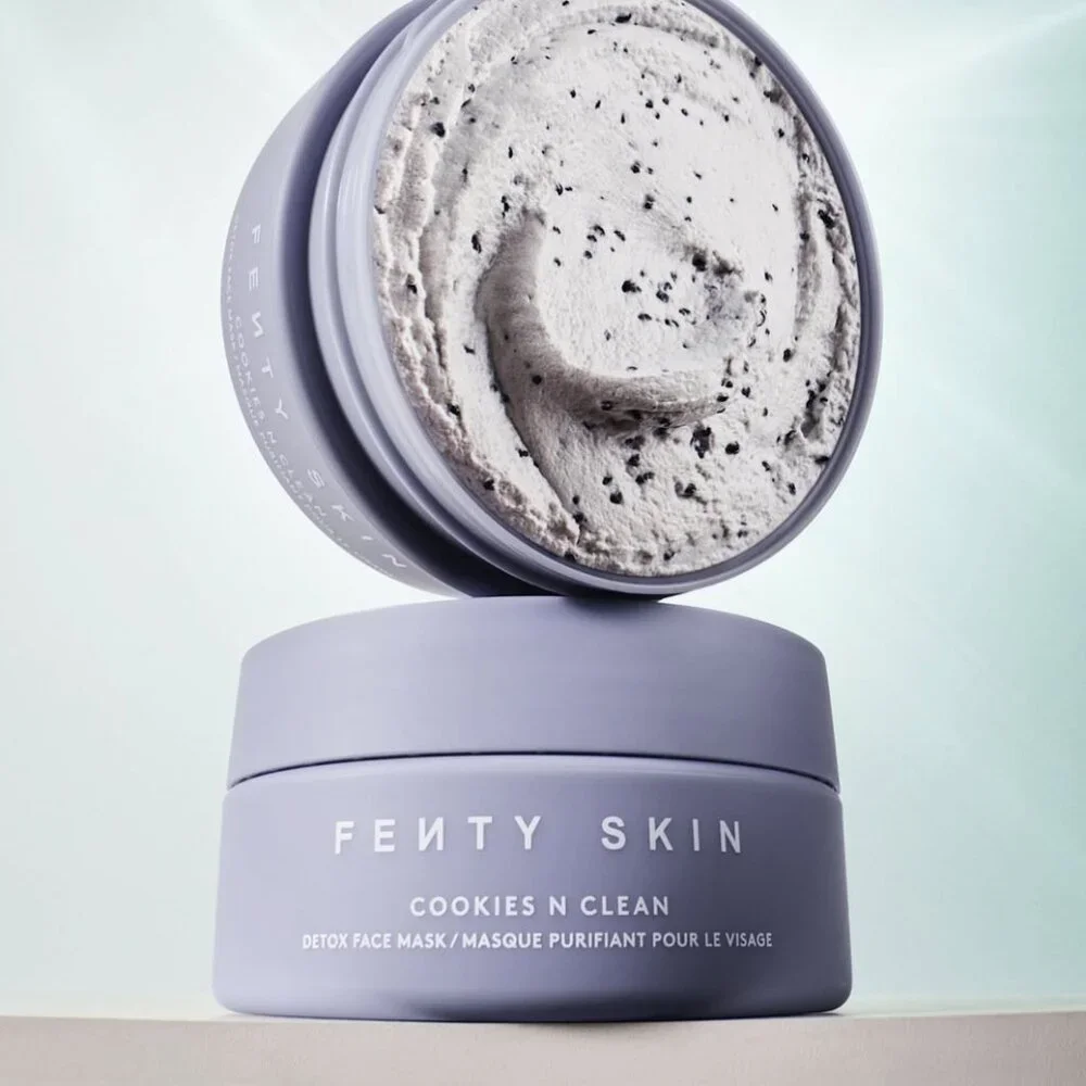 FENTY SKIN COOKIES N CLEAN WHIPPED CLAY PORE DETOX FACE MASK w/ SALICYLIC ACID